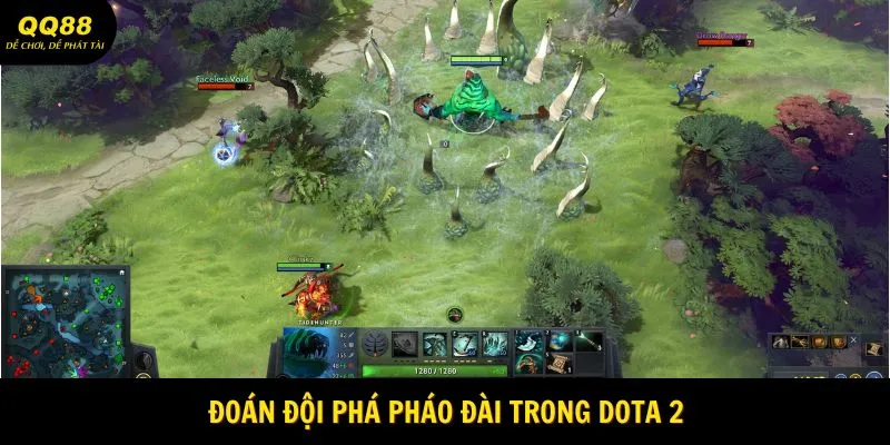 Dota 2 - Siêu Phẩm Thể Thao Ảo Không Thể Bỏ Lỡ Tại QQ88 3 Đoán đội phá pháo đài trong Dota 2