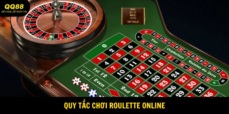 Quy tắc chơi Roulette online