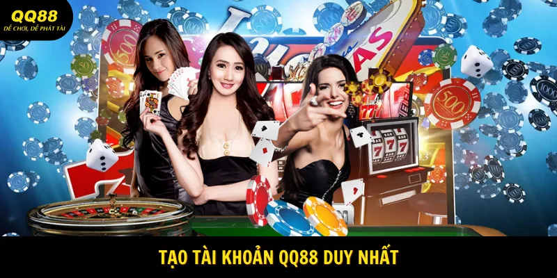 Tạo tài khoản QQ88 duy nhất và không trùng lặp